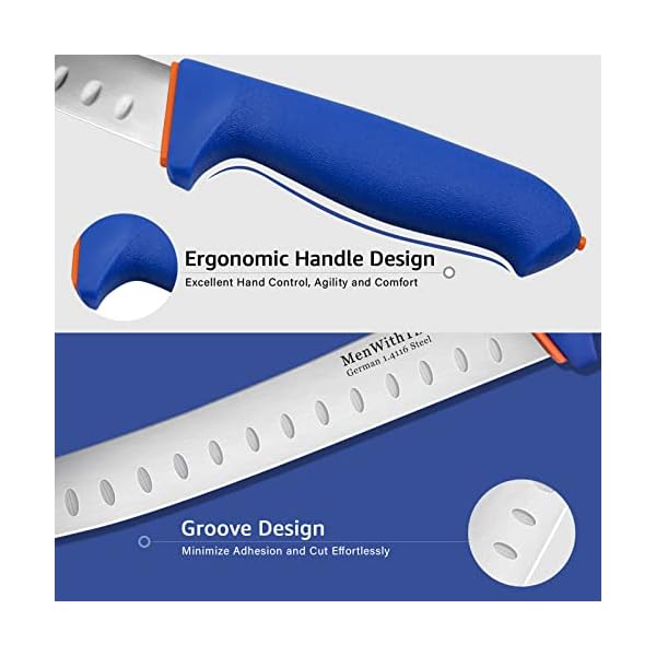 DRAGON RIOT Premium Boning Knife for Meat Cutting 6 Inch BBQ Brisket