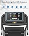 THERUN Laufband für Zuhause bis 14km/h und 3.0 PS, Treadmill Walking Pad mit Steigung, Große Touchscreen-Display & Pulssensoren, Laufband Klappbar für Büro mit 15 Trainingsprogrammen bis 136KG
