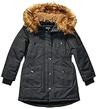 diesel mantel ain Kultiges Logo Diesel Mädchen Outerwear Jacket (More Styles Available) Daunenalternative, Mantel, Paprika Black, 6X