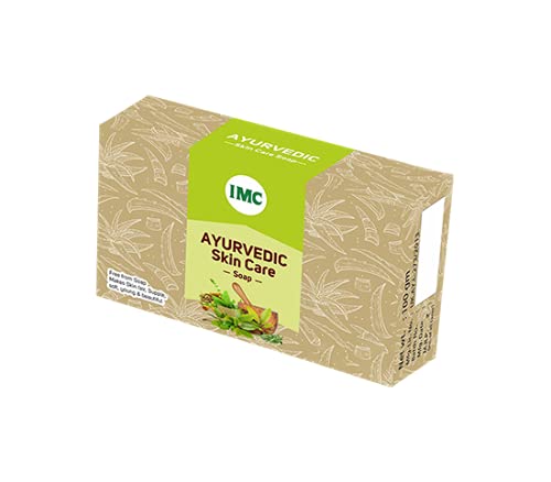 IMC Ayurvedic Skin Care Soap, Enriched with Aloe Vera, Neem, Sandal and 27 Herbs - Set of 4-image-24