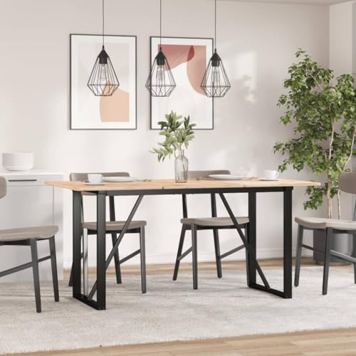 Vidaxl Telaio Gambe A O Per Tavolo Da Pranzo 120X60X73 Cm In Acciaio, Gamba In Ferro, Gambe In Ferro, Gambe Per Tavoli, Gambe Per Tavolo - 2