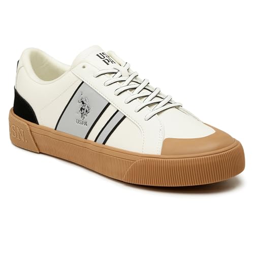 Image of U.S. POLO ASSN. USPA | Mason|Stylish Casual Sneaker Shoes for Man Off-White