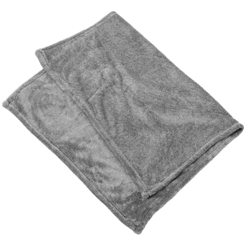 Manta portátil de aire acondicionado tamaño grande Homoyoyo gris para siesta cómoda 2