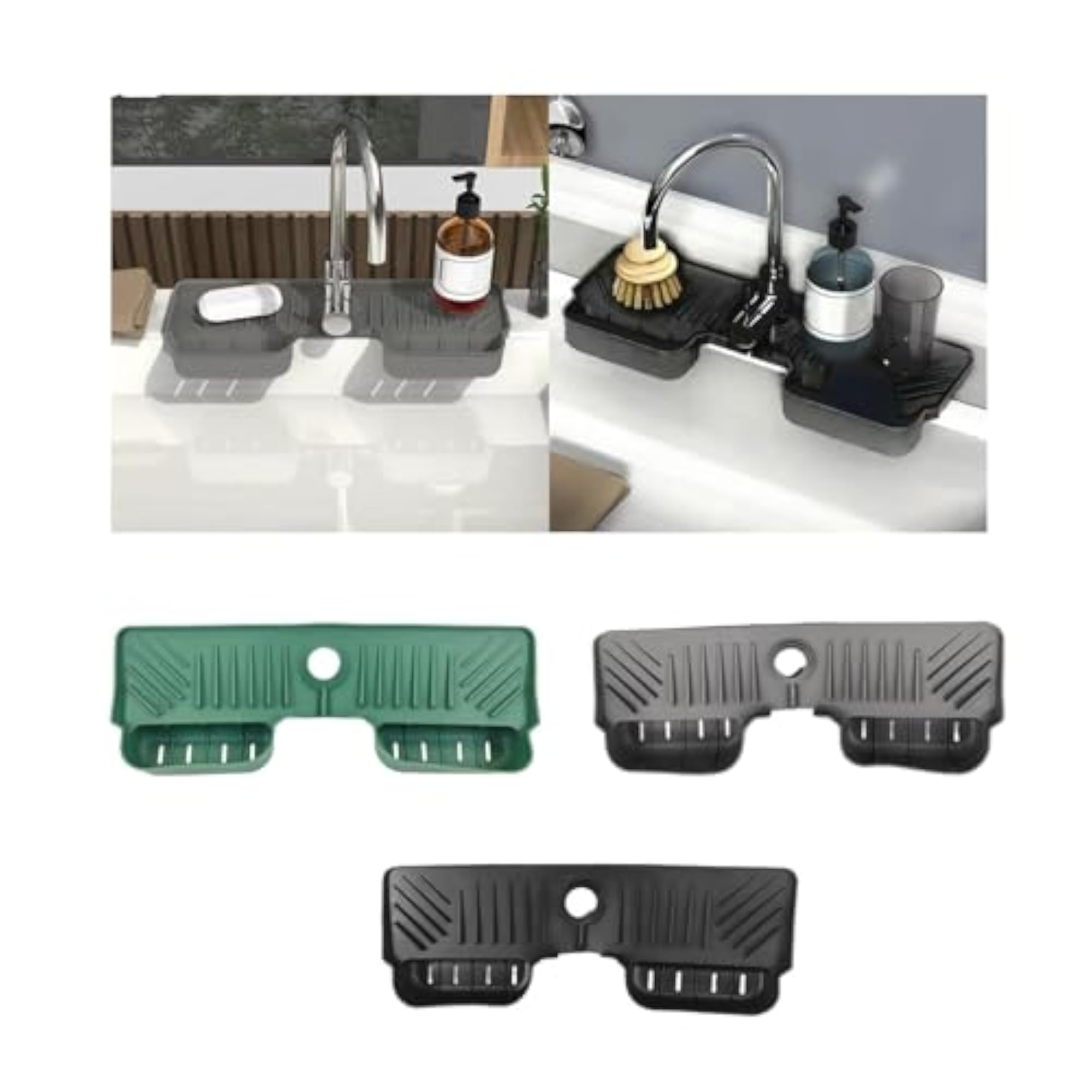 Multipurpose Sink Faucet Mat for Kitchen