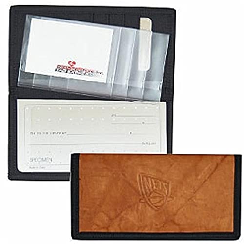 Rico Industries NBA New Jersey Nets Checkbook CoverCheckbook Cover Leather/Nylon Embossed, Team Colors, One Size