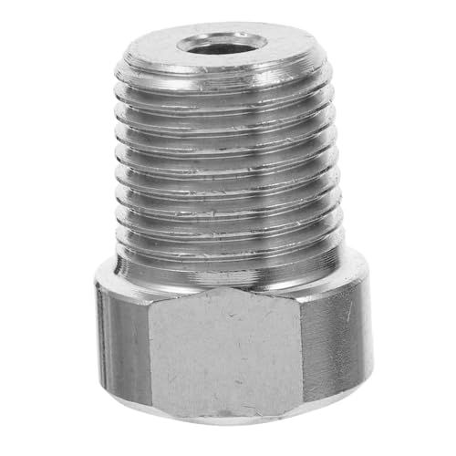 BEBEMOKO Stainless Steel High Pressure Washer Nozzle Tip Thread Flat Fan Spray Attachment for Enhanced Cleaning Power and Easy Replacement