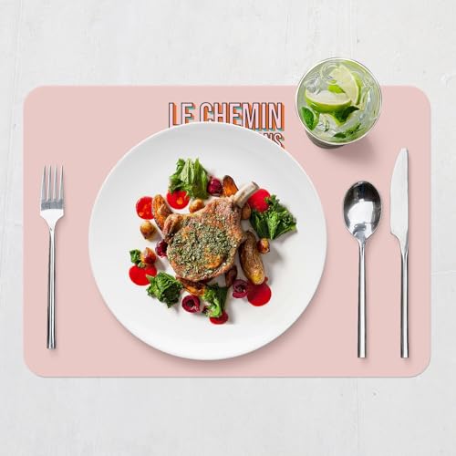 Set de table rose liège antidérapant pour protéger la table avec style - 7