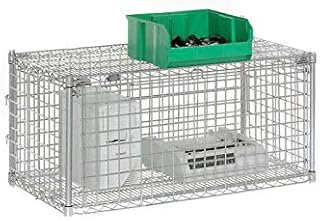 Nexel Commercial Mini Security Enclosure for Wire Shelving Units, 48