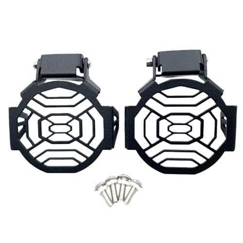 Grille de phare R1300GS avec caches antibrouillard rabattables moto