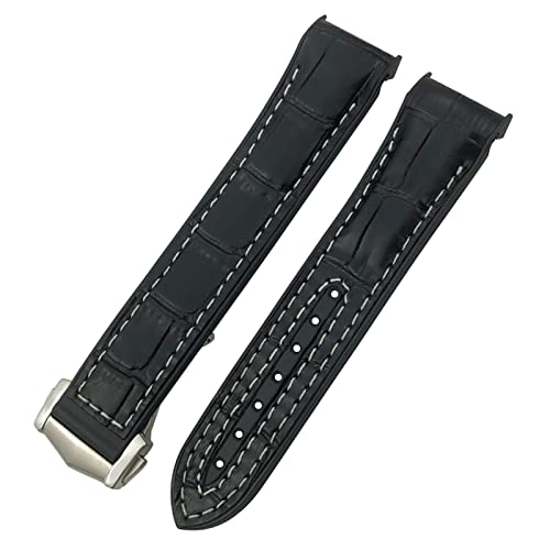 Bracelet montre sport silicone nylon Omega Planet Ocean 20mm 22mm