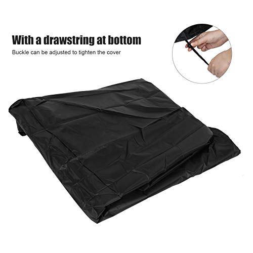 Xpssjmu Outdoor Waterproof Garden Courtyard Hanging Swing Chair Cover Protector Black 230X200Cm, Waterproof Heavy Duty Weather Resisatnt Outdoor Chair Cover, Windproof Hanging Chair Cover #TOP5