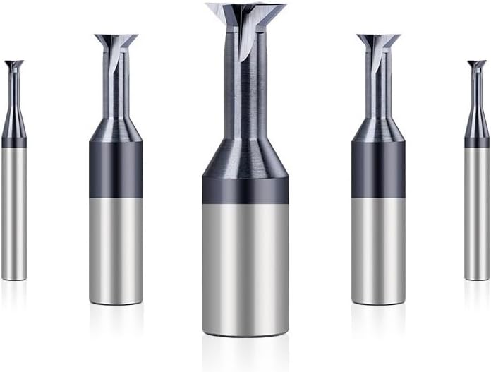 45 Degrees Milling Cutter Tungsten Carbide Dovetail Milling Cutter Steel Machining Tool,D16x45x8x20x60