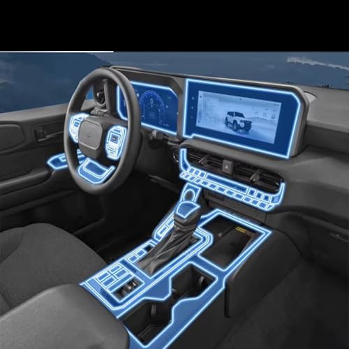 Protection film GPS Toyota Prado 2024 en version transparente