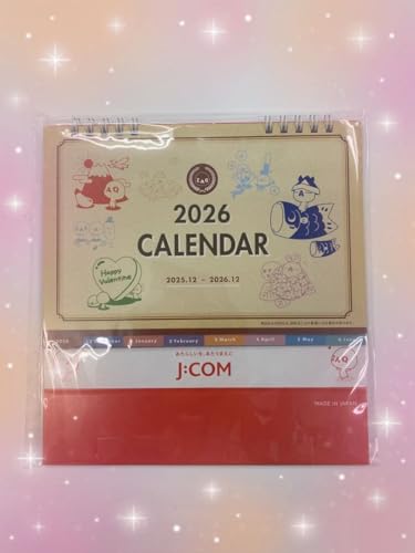 2026 CALENDAR J:COM ���J�����_�[