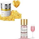 Nomeca Edible Luster Dust and Edible Glitter for Drinks