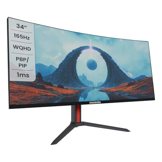 Concórdia Uz340 34&Quot; Wqhd 165Hz