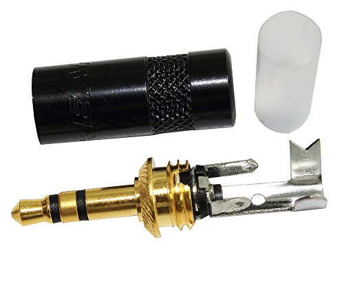 Worlds Best Cables 20 Foot - Quad Balanced Headphone Extension Cable Custom Made Using Mogami 2893 Wire And Neutrik-Rean Nys231Bg Male & Nys240Bg Female 3.5Mm Gold Trs Plugs #TOP6