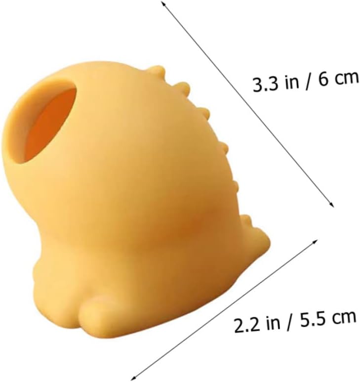 Ciieeo 2-piece Silicone Egg Yolk Separator Tool Yolk Separation for Cooking Baking