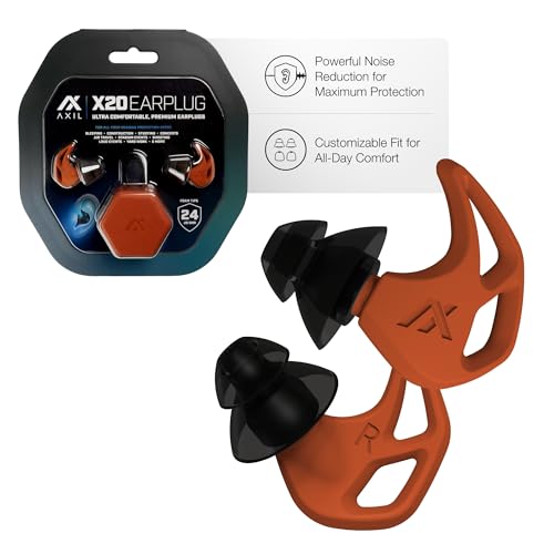 AXIL X20 Tapones para los oídos, color naranja