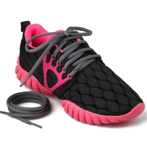 Image of 2 Pairs Oval Athletic Shoelaces 33 Colors 1 /4 inch Half Round Shoe Laces for Sneakers
