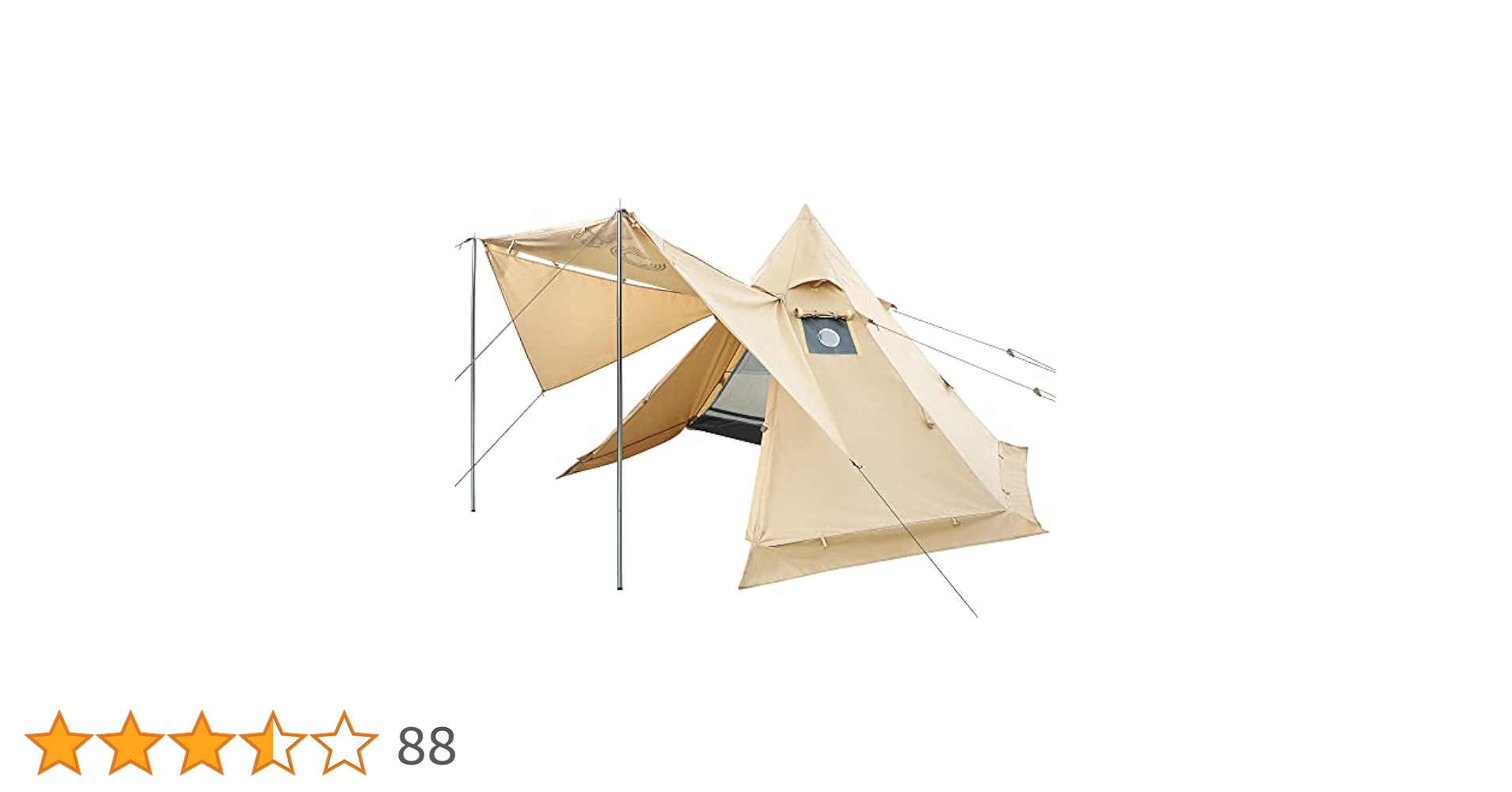 ワンポールテント TC ワンポールテント ｜商品｜QUICKCAMP(クイックキャンプ)公式