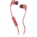 Skullcandy S2PGGY-419 Dime Women's In-Ear Headphones with Earbud, Mic & Remote, Coral/Floral/Burgundy