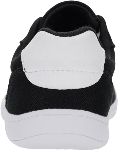 Image of WHITIN Men's Wide Barefoot Shoes | Stylish Canvas Minimalist Sneakers | Zero Drop Sole