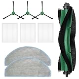 ルンバ用 コンボ Essential robot 消耗品パーツキット エッセンシャル ロボット掃除機用ブラシ 水拭きパッドクロス メインブラシ フィルター 交換用アクセサリーキットcombo【9点入り】