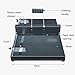 XDTKJDZ Manual Creasing Machine, 450mm Scoring Paper Creasing Machine, A3+~A3++ Paper Folding Machine, Desktop Heavy Duty Metal Paper Creaser for Paper Card Book Scoring