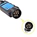 ETUKER Comprobador Remolque 7 Pines, 12V Probador De Remolque 7 Pines Herramienta...
