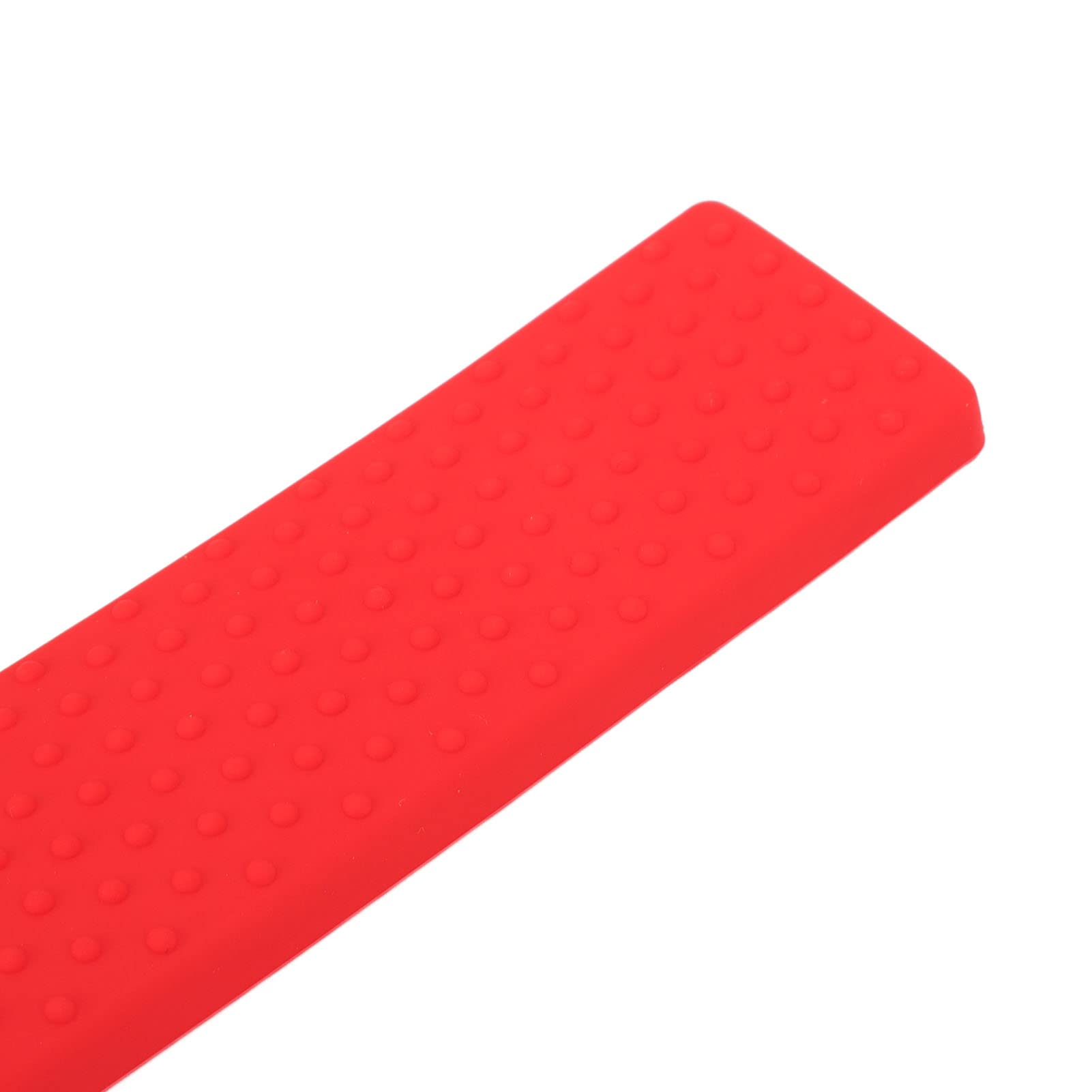 Cover per Telecomando, Custodia Protettiva Morbida e Leggera in Silicone, Accessori per Alloggiamento Controller TV Antiscivolo Convesso Posteriore per Mi Box S (rosso)