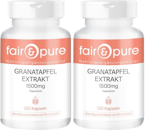Extrait de grenade gélules véganes contre le stress oxydatif cellulaire