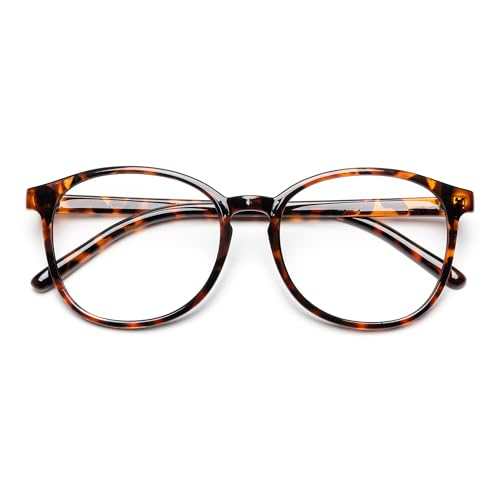 Image of Blue Light Blocking Glasses for Women Men, Square Thick Frame Anti Eyestrain & UV Glare JF6218