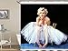 Youdepot Marilyn Monroe 72"X72" Old Look Home Textile European Style Bathroom Decoration Decor Peculiar Design Hand Drawing Effect Fabric Shower Curtains£¬Come with 12 Hooks