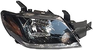 1 Pcs Headlight Head Lamp Assembly Passenger Side Right MR991926 Generic fit for Mitsubishi Outlander 2003-2006