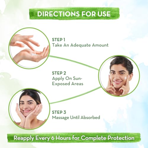 Mamaearth Vitamin C Daily Glow Sunscreen with Vitamin C & Turmeric | For Sun Protection, Tan Protection & Glow | SPF 50 & PA++++ Protection | No White Cast | Lightweight & Non-Sticky | Brightens Skin | In-Vivo Tested | For All Skin Types | 50 g x 2