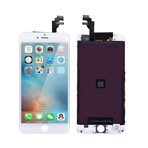 Image of Compatible for Apple iPhone 6+ (White) LCD Display+Touch Screen Combo Folder