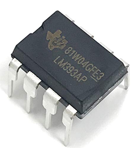 Juried Engineering Lm393Ap Lm393 Precision Dual Differential Comparator, Industrial Grade Ic Dip-8 Breadboard-Friendly (Pack Of 5) #TOP1