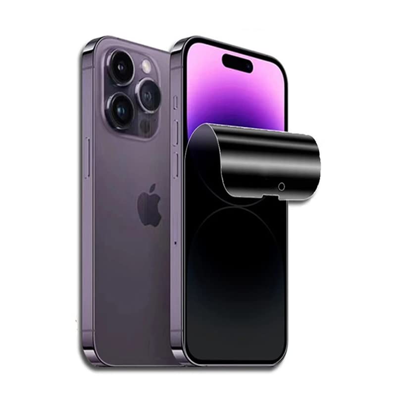 Film hydrogel iPhone 14 Pro haut de gamme : écran anti-espion et finition TPU
