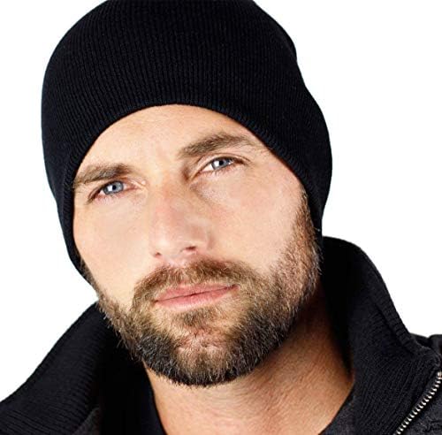 'Everything Black 9'' Skull Cap Beanie That Will Fit Your Head Perfect'