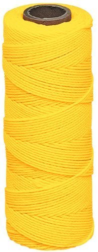 MARSHALLTOWN The Premier Line 628 1000-Foot Mason's Line Yellow Braided Nylon by Marshalltown The Premier Line
