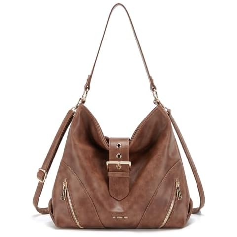 Missnine Hobo Bags for Women Vegan Leather Shoulder Tote Purses and Handbags Large Trendy Crossbody Bag Cover
