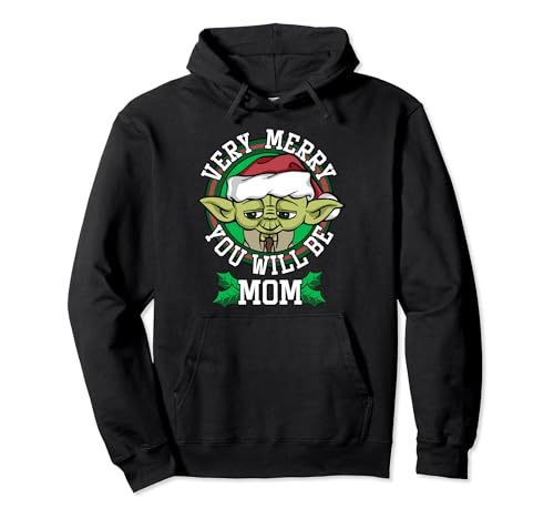 Idée cadeau Noël : le sweat Star Wars Yoda Merry You Will Be Mom