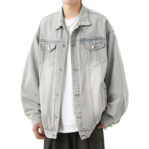 Chaqueta Trucker para Hombre DGHM-JLMY Denim Vintage miniatura 1