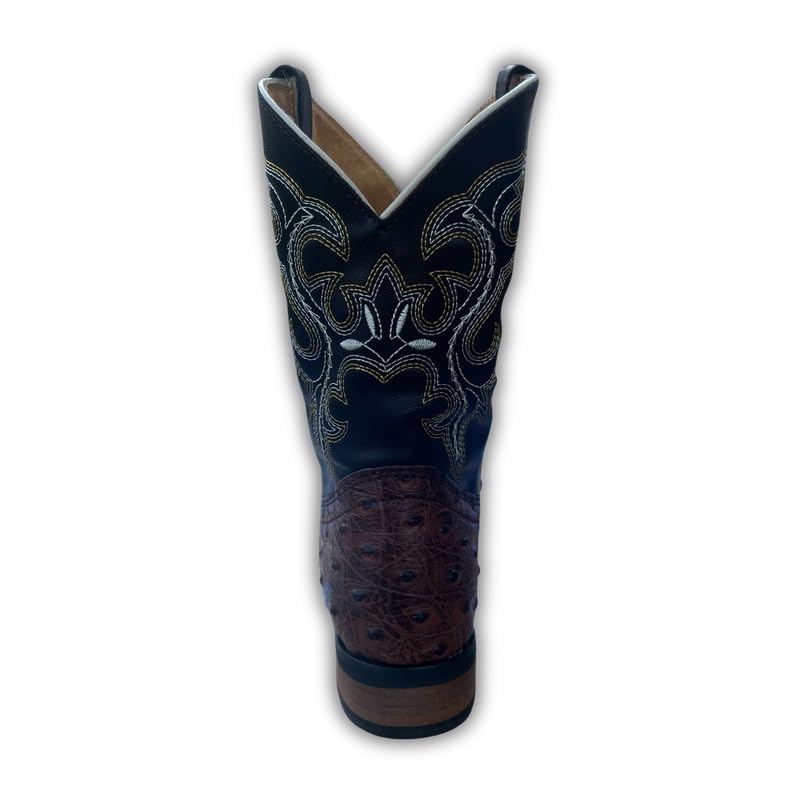 Arius Genuine Leather Western Cowboy Boots with Comfort Insoles for Boys & Girls Bota cowboy niño4