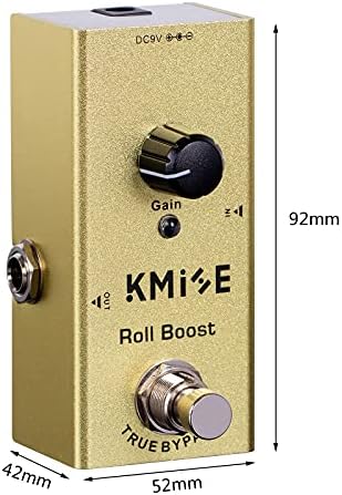 lotmusic Roll Boost Electric Guitar Effects Pedal Mini Single Type DC 9V True Bypass