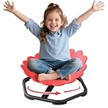 Kids Sensory Spinning Chair, Spinning Chair for Autism & ADHD Children, Autism Sensory Equipment Sit and Spin Activity Toys, Kids Swivel Chair Wobble Board