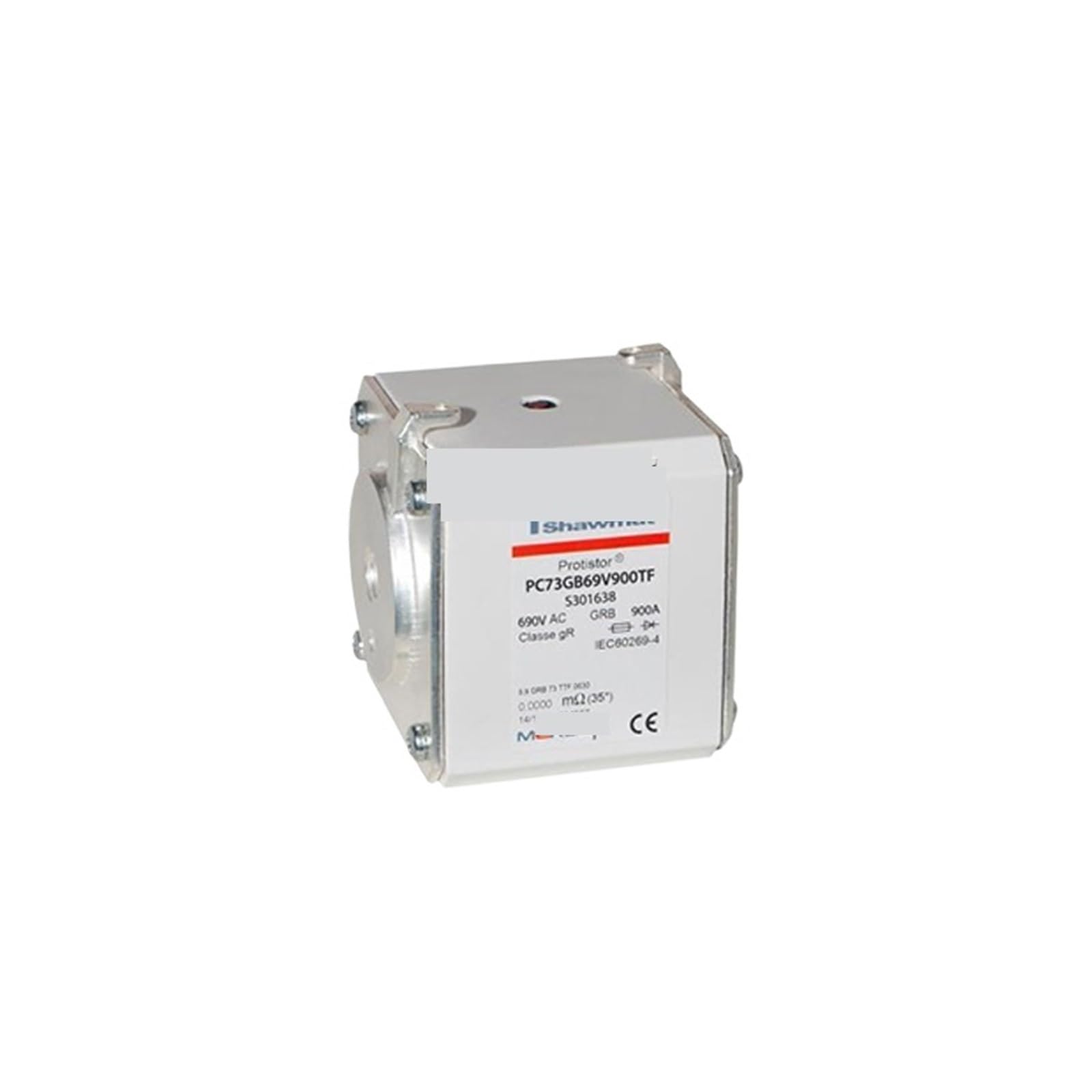 Fusible PC73GB69V900TF-S301638 et cartouche industrielle PC73UD10C1000TF-V300513
