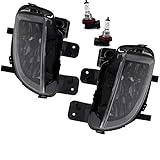 vw golf 6 gti ledersitze  DM Autoteile SET 2x Nebelscheinwerfer Smoke Schwarz LI+RE Golf VI 6 GTI GTD Typ+H8 Birnen