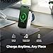 Matrix Ultimate 3-in-1 Wireless Charger with 5,000mAh MagSafe Power Bank - Global Edition | Wireless Power Bank | 5000 mAh Power Bank